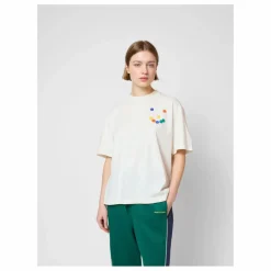 T-shirt Thanks Coton Bio - Collection Femme | Blanc cassé