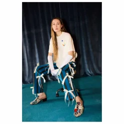 T-shirt Thanks Coton Bio - Collection Femme | Blanc cassé