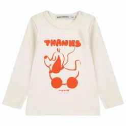T-shirt Thanks Coton Bio | Ecru