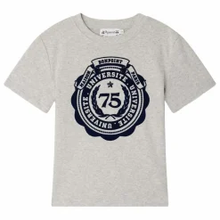 T-shirt Thibald Coton Bio | Gris chiné