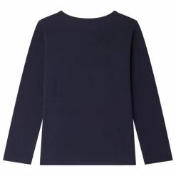 T-shirt Tidjane Jersey Coton Bio | Bleu marine