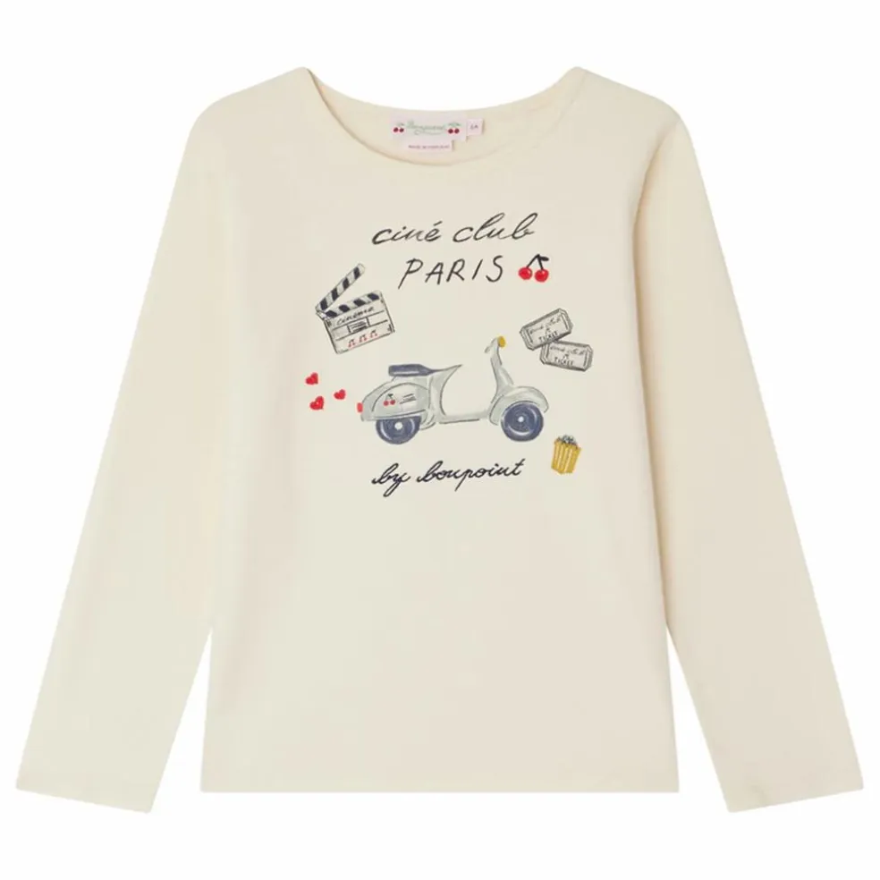 T-shirt Tidjane Paris Jersey Coton Bio | Ecru