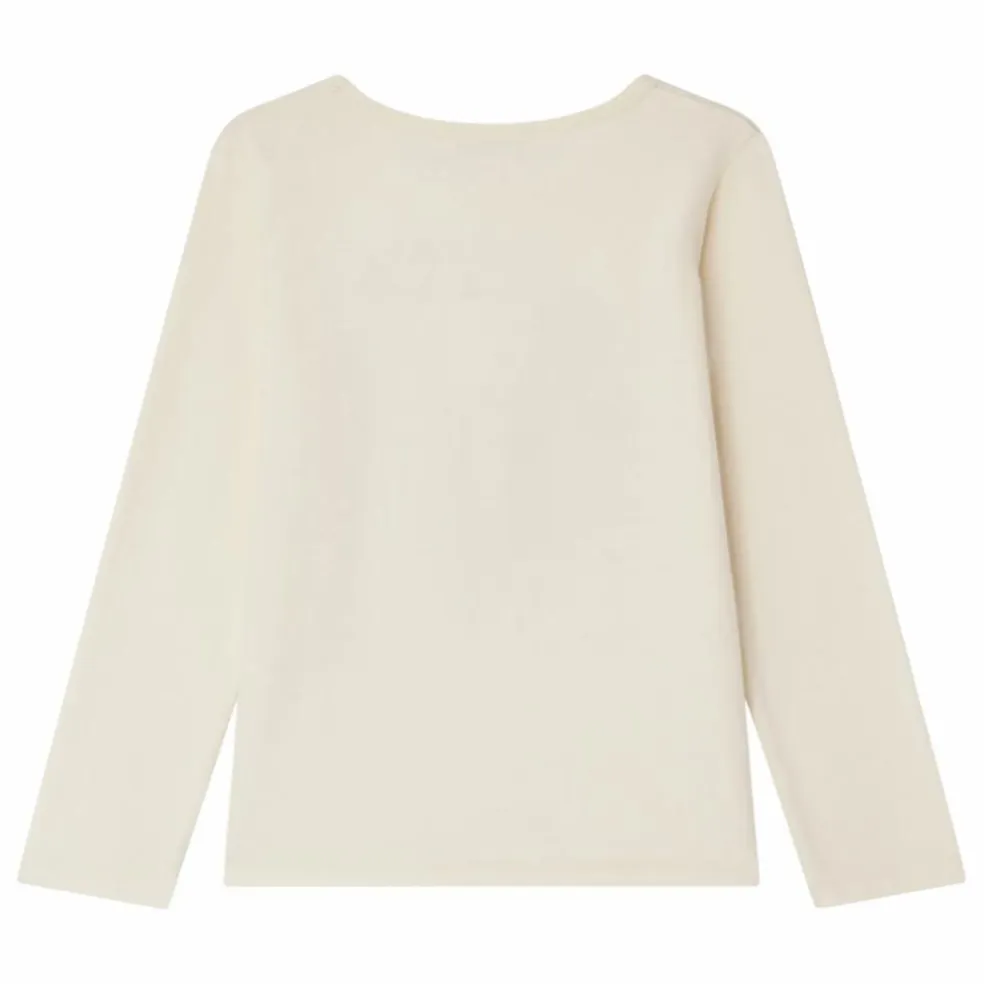 T-shirt Tidjane Paris Jersey Coton Bio | Ecru