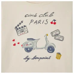 T-shirt Tidjane Paris Jersey Coton Bio | Ecru