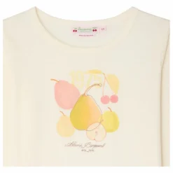 T-shirt Tidjiane Poires Jersey Coton Bio | Ivoire