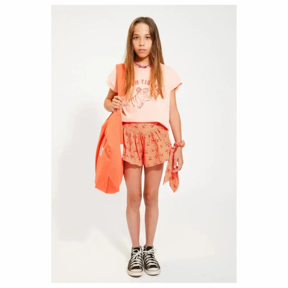 T-shirt Tiger | Rose pêche