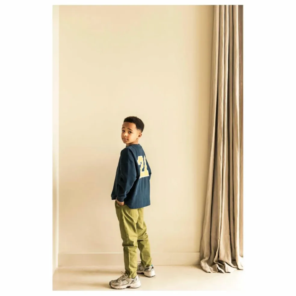 T-shirt Tom Coton Bio | Bleu marine