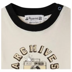 T-shirt Tom Coton Bio | Ivoire