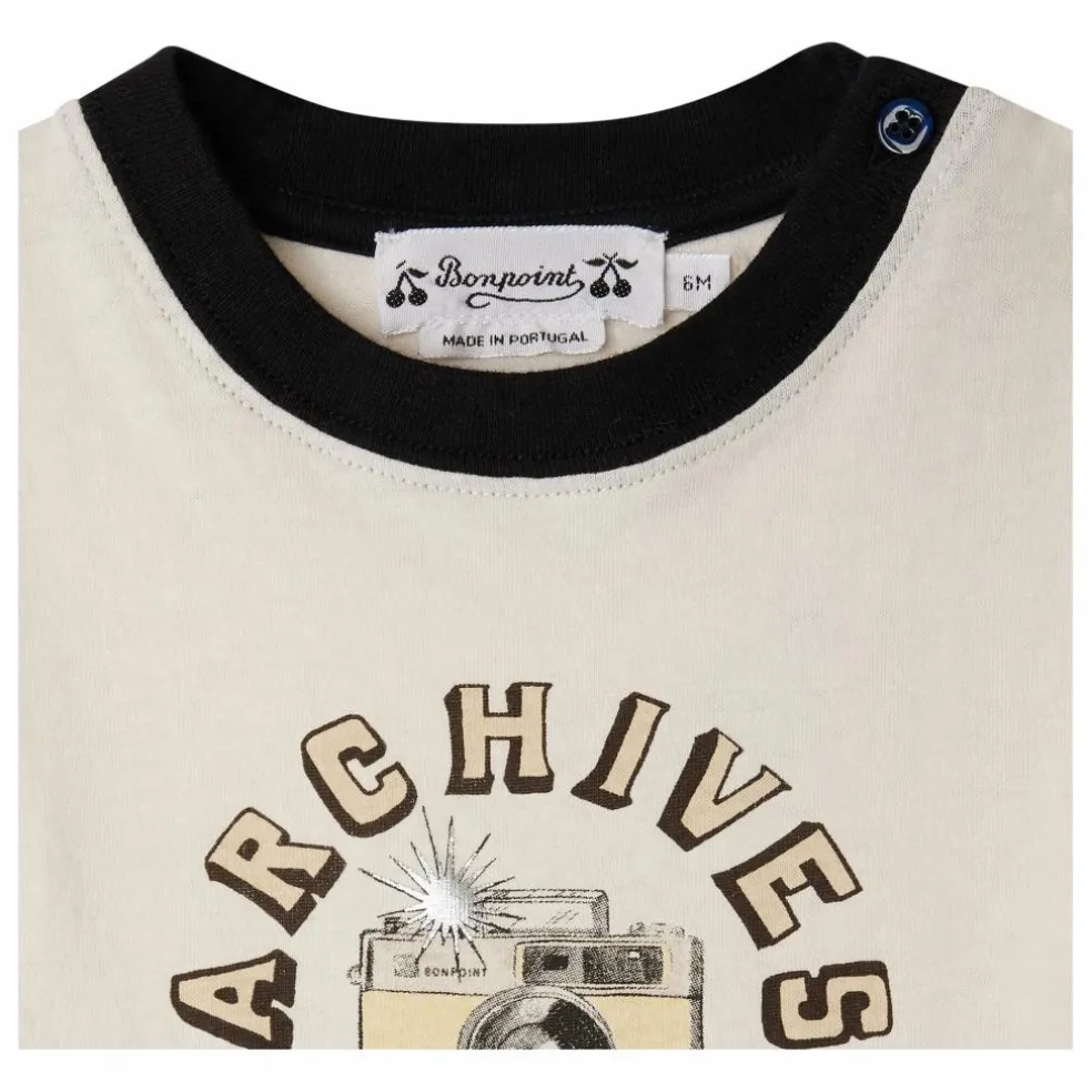 T-shirt Tom Coton Bio | Ivoire