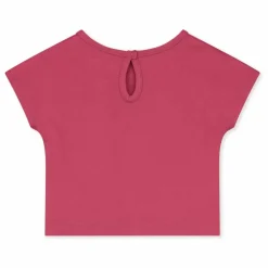 T-shirt Top Coton Bio | Rose fuschia