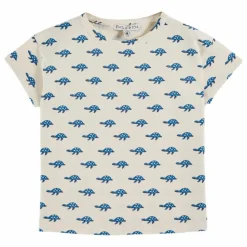 T-Shirt Tortue Coton Bio | Ecru