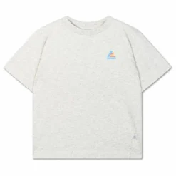 T-shirt Uni Coton Bio | Gris chiné