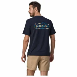T-shirt Unity Fitz Responsibili Coton Bio | Bleu marine