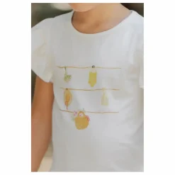 T-shirt Volants | Ecru