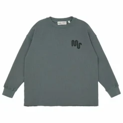 T-shirt Waffle Coton Bio | Gris