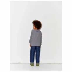 T-shirt Waffle Coton Bio | Gris