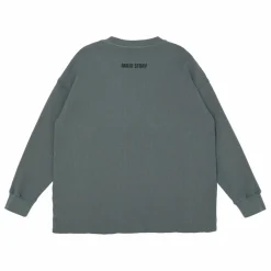 T-shirt Waffle Coton Bio | Gris