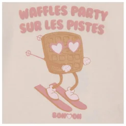 T-shirt Waffles Party Mini | Ecru