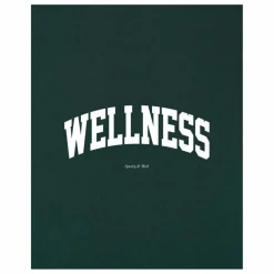 T-shirt Wellness Ivy Coton Recyclé | Vert foncé