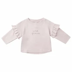 T-shirt Wild Flower Coton Bio | Lilas