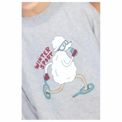 T-shirt Winter | Gris chiné