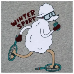 T-shirt Winter | Gris chiné