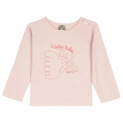 T-shirt Winter Tales | Rose poudré