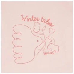 T-shirt Winter Tales | Rose poudré