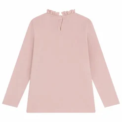 T-shirts Col Volants | Rose