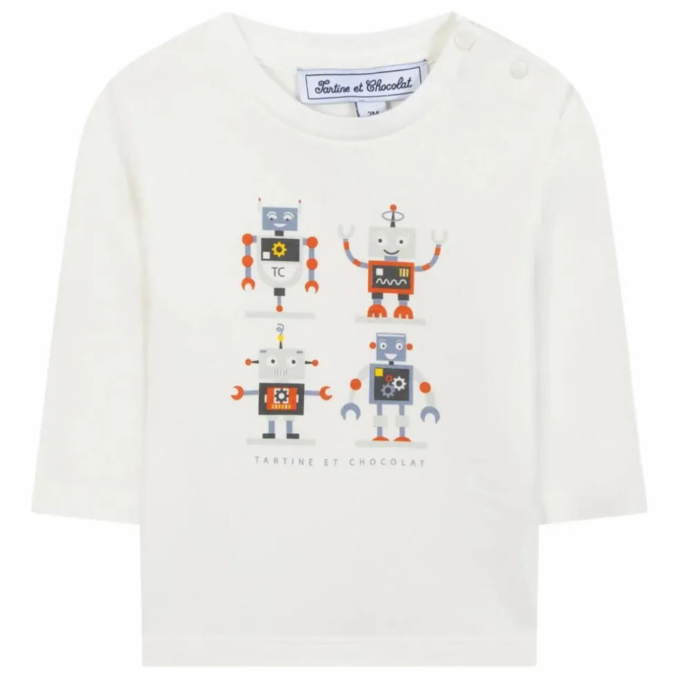 T-shirts Robots | Blanc