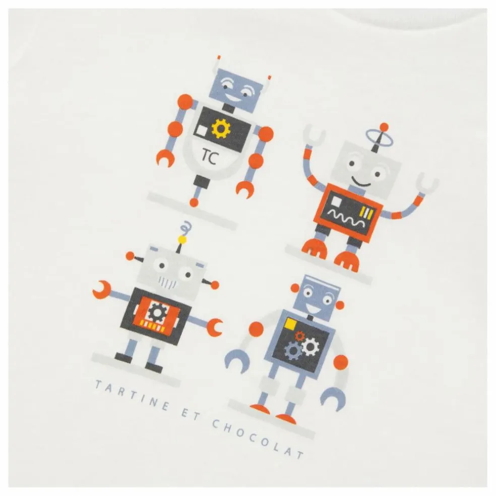 T-shirts Robots | Blanc