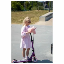 Tête de trottinette Licorne | Rose