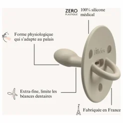 Tétine en silicone médical Choochoo | Vert kaki