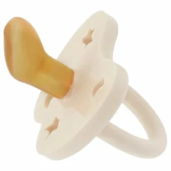 Tétine physiologique en caoutchouc naturel | Crème
