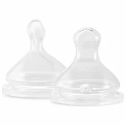 Tétines physiologiques débit extra-lent - Lot de 2