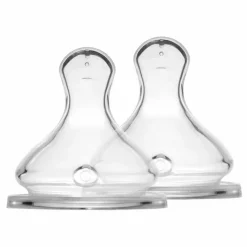Tétines physiologiques débit rapide - Lot de 2