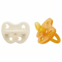 Tétines physiologiques en caoutchouc naturel - Lot de 2
