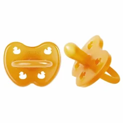Tétines symétriques en caoutchouc naturel - Lot de 2