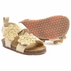 Two Co Me - Sandales Fleurs | Latte