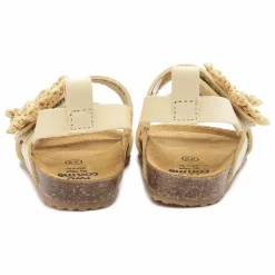 Two Co Me - Sandales Fleurs | Latte