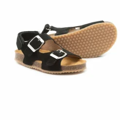 Two Con Me - Sandales Boucles Doubles | Noir
