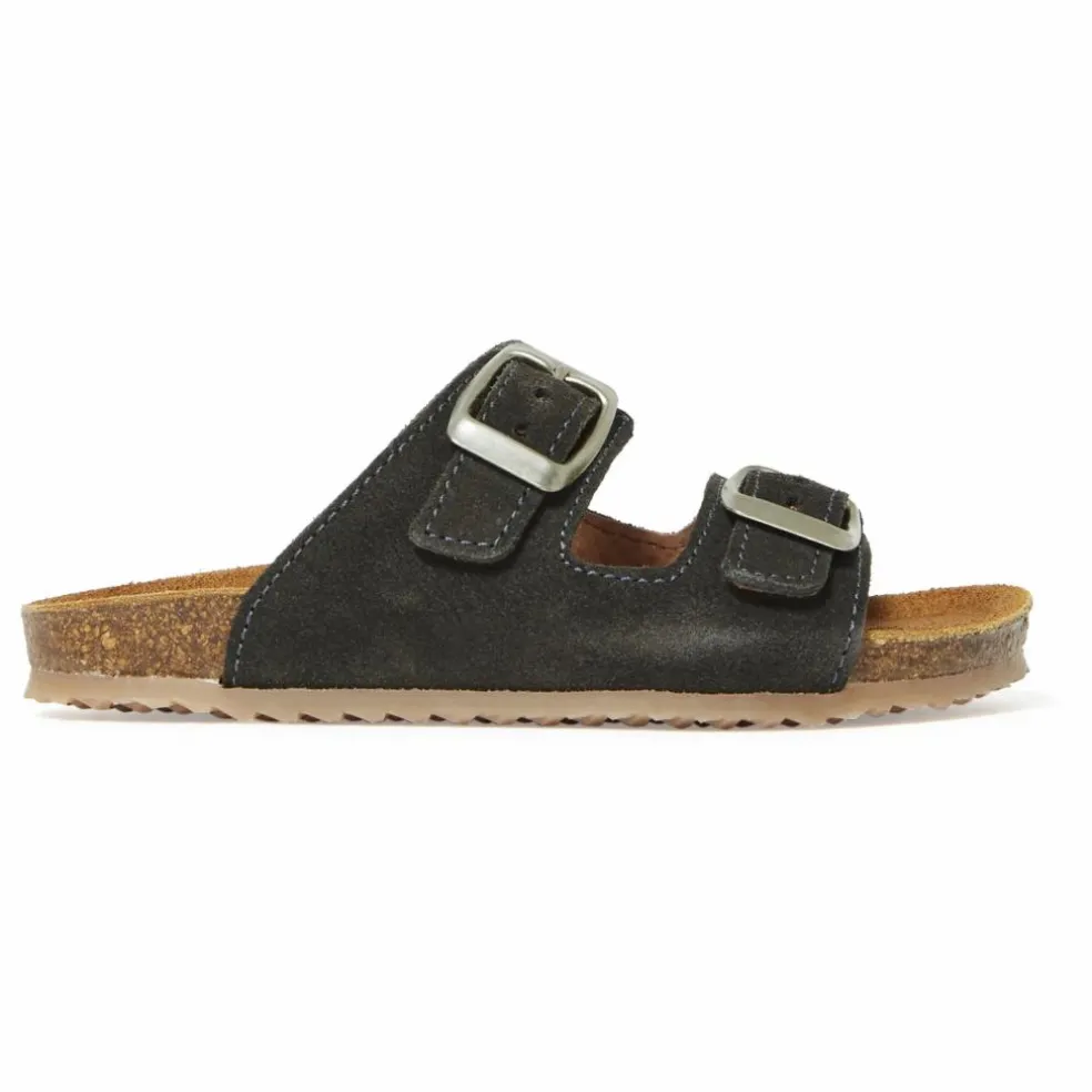 Two Con Me - Sandales Double Boucles | Gris anthracite