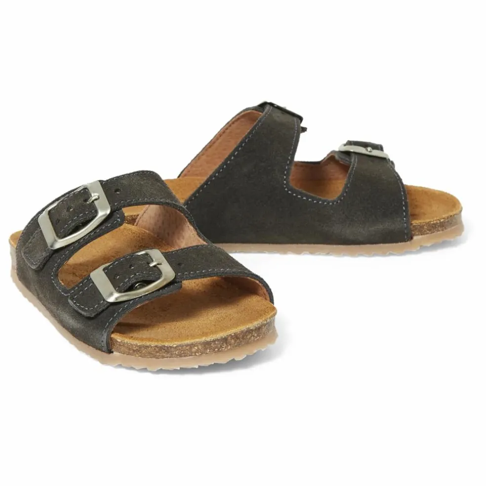 Two Con Me - Sandales Double Boucles | Gris anthracite