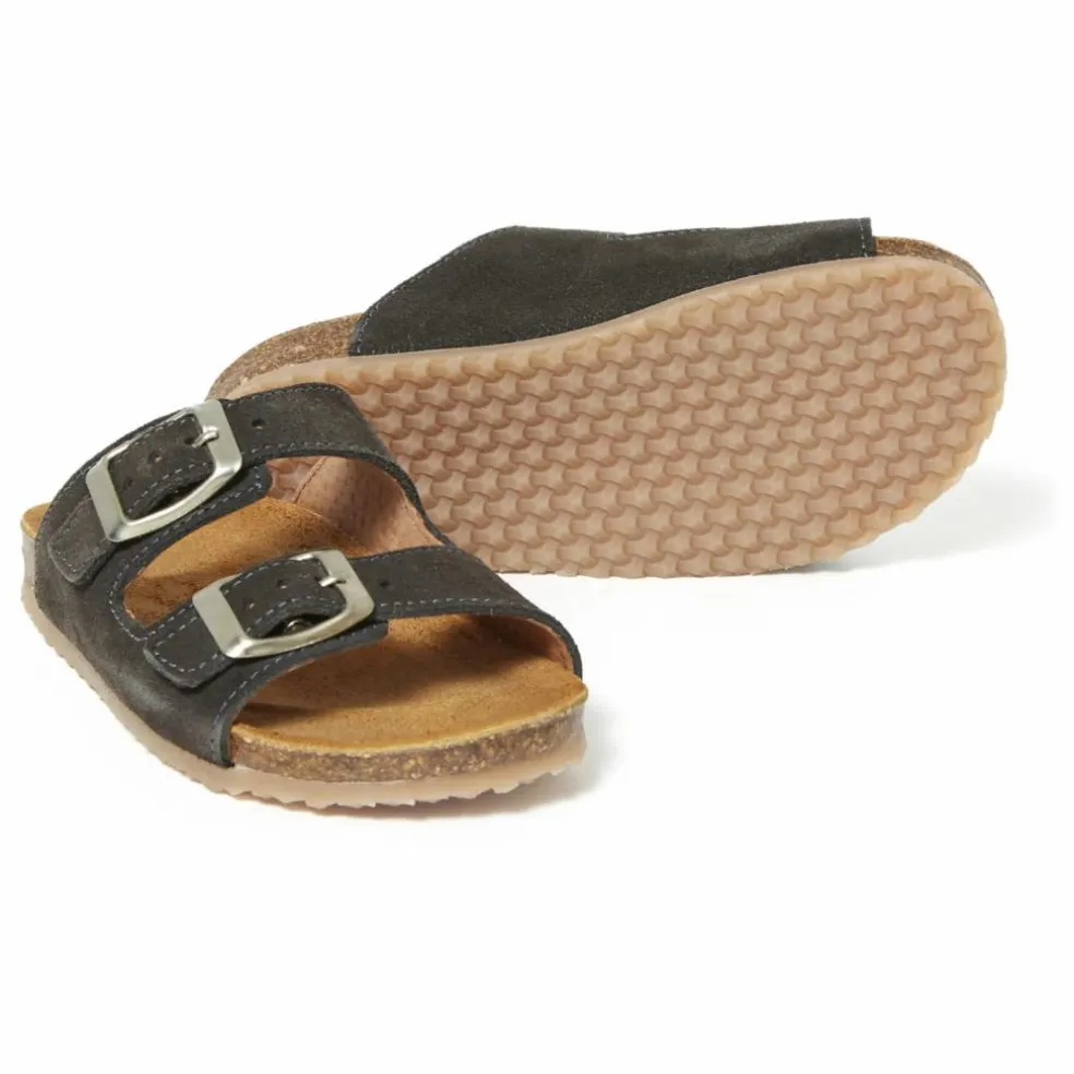 Two Con Me - Sandales Double Boucles | Gris anthracite