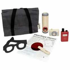 Valise de détective et ses accessoires