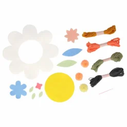 Valisette avec fleurs brodées