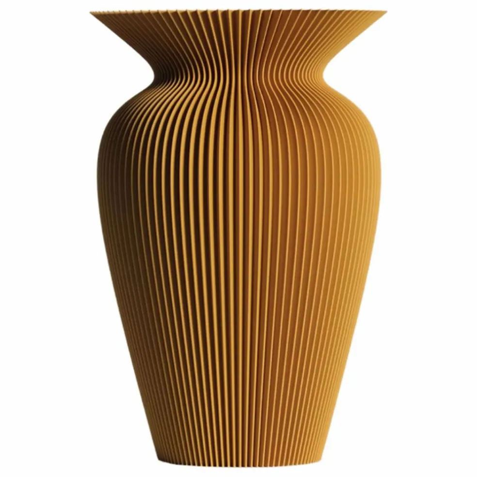 Vase Betty | Jaune moutarde