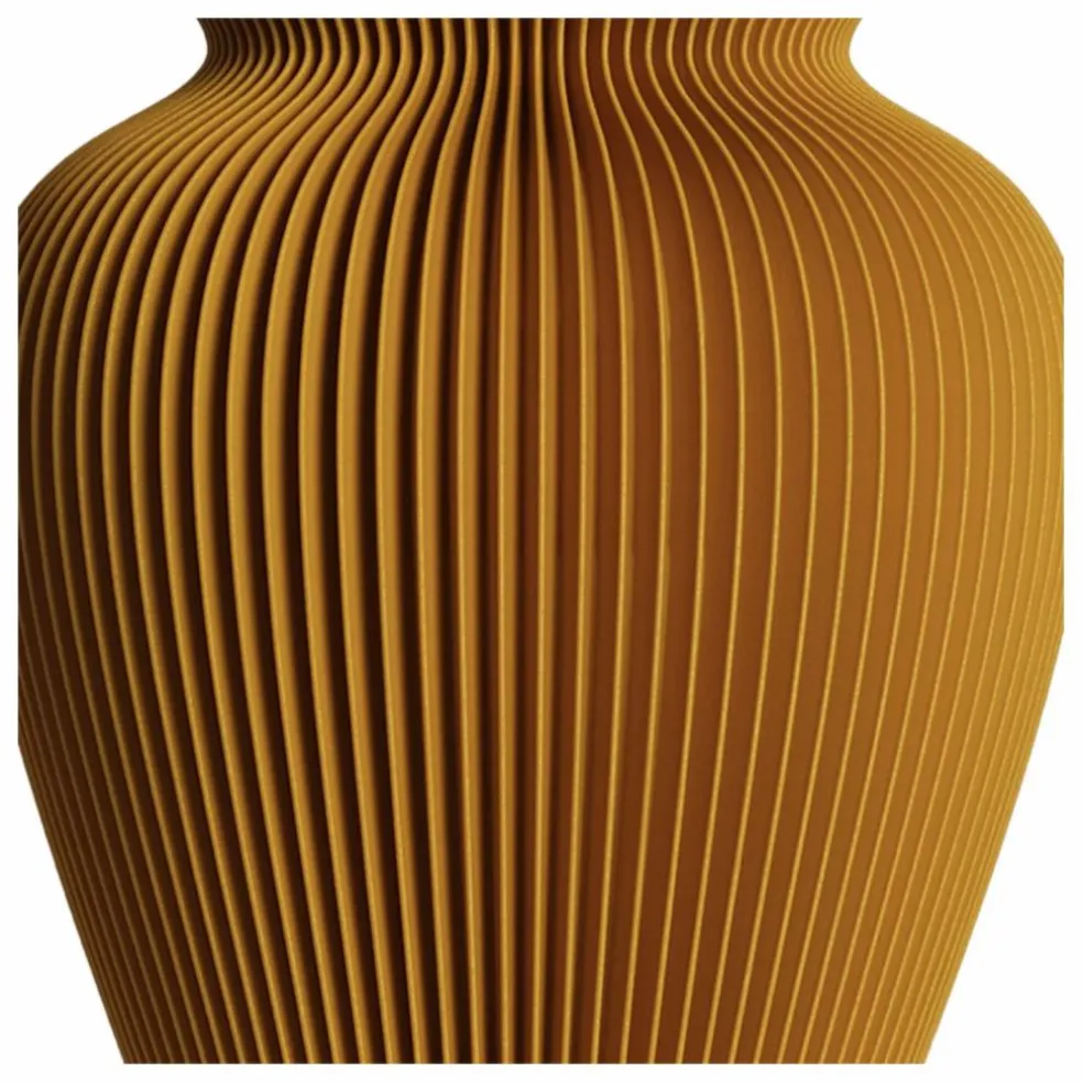 Vase Betty | Jaune moutarde