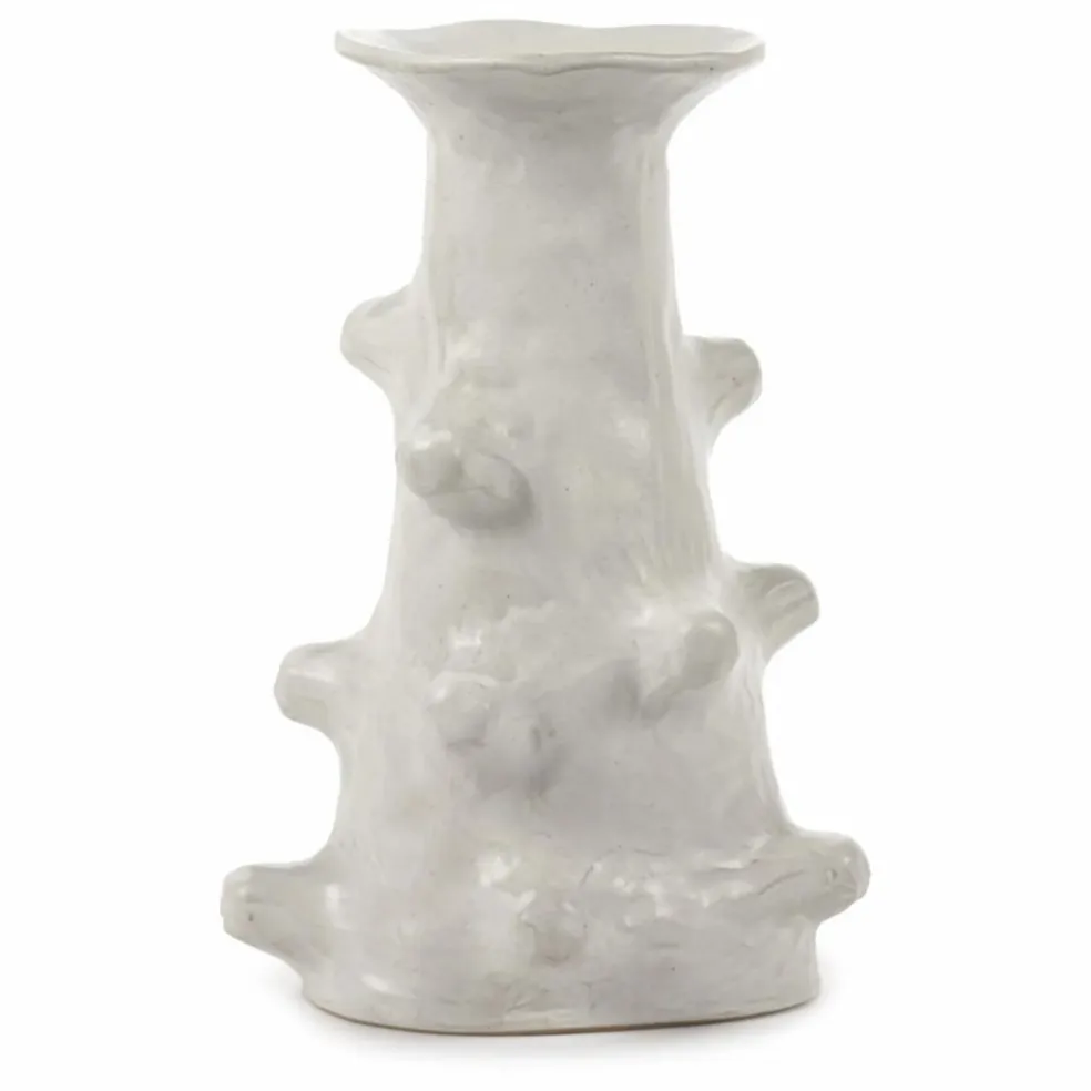 Vase Billy en céramique | Blanc