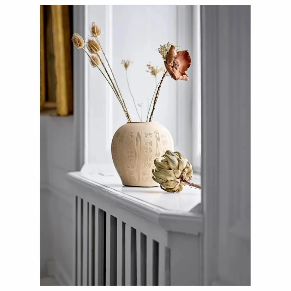 Vase décoratif Taym en terre cuite